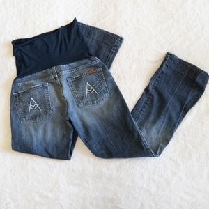 7 for all Mankind Maternity A-Pocket Jeans